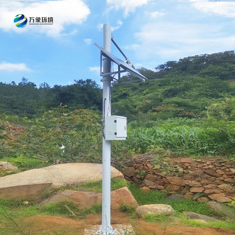 河道流速监测系统可同时测量渠道内水位、流量和降雨量