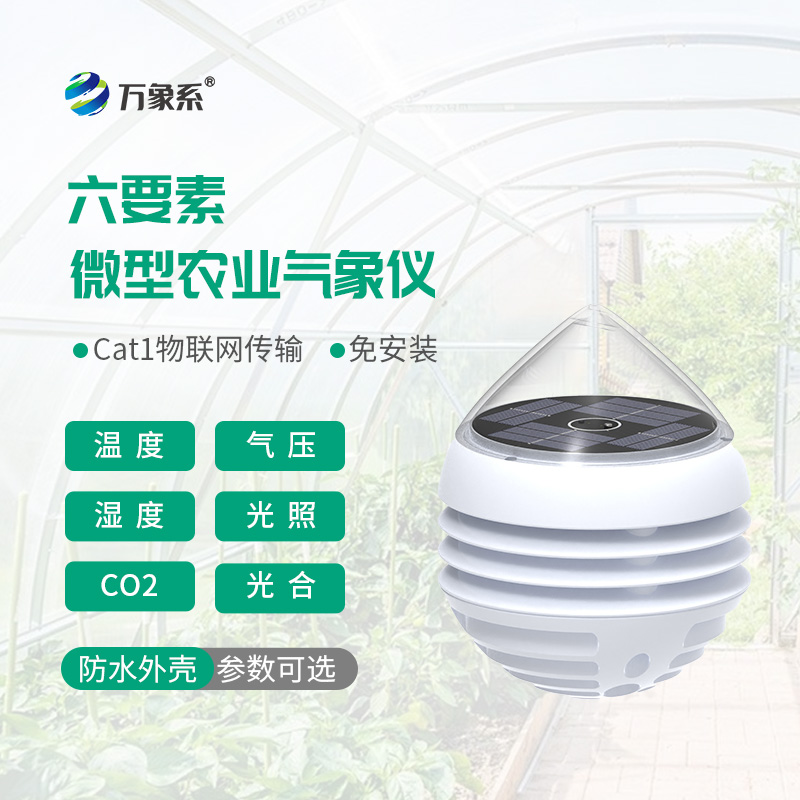 六要素微型农业气象仪:田间微气象智能监测,助力现代农业精准种植 六要素微型农业气象仪:田间微气象智能监测,助力现代农业精准种植